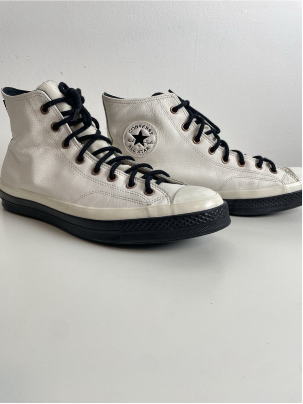 Converse High Top Sneakers Chuck Taylor 70 Men’s 12 Leather Waterproof GORE-TEX